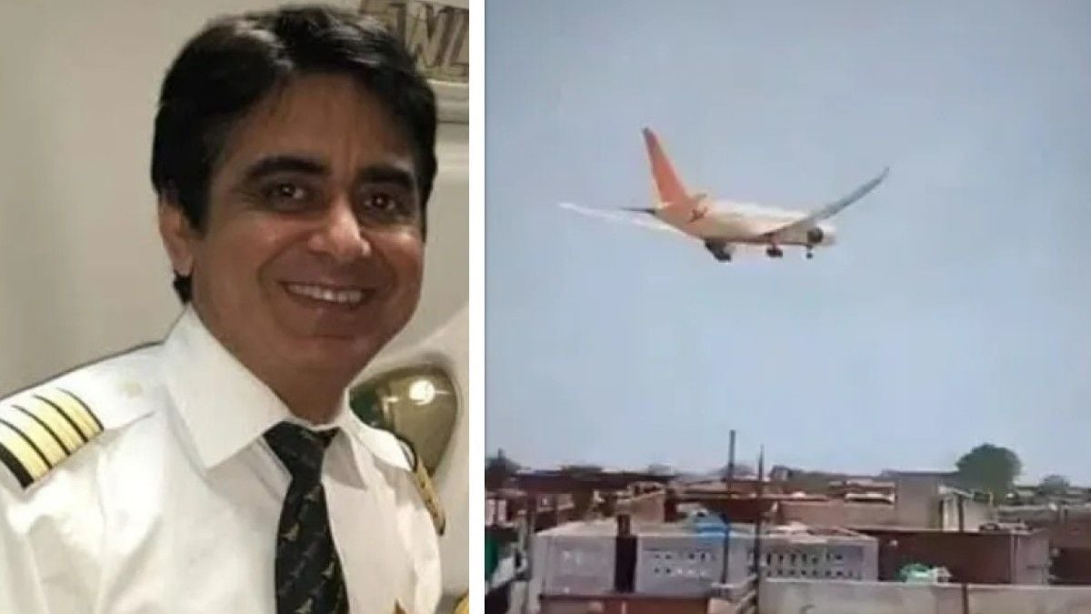 Le pilote de l'avion