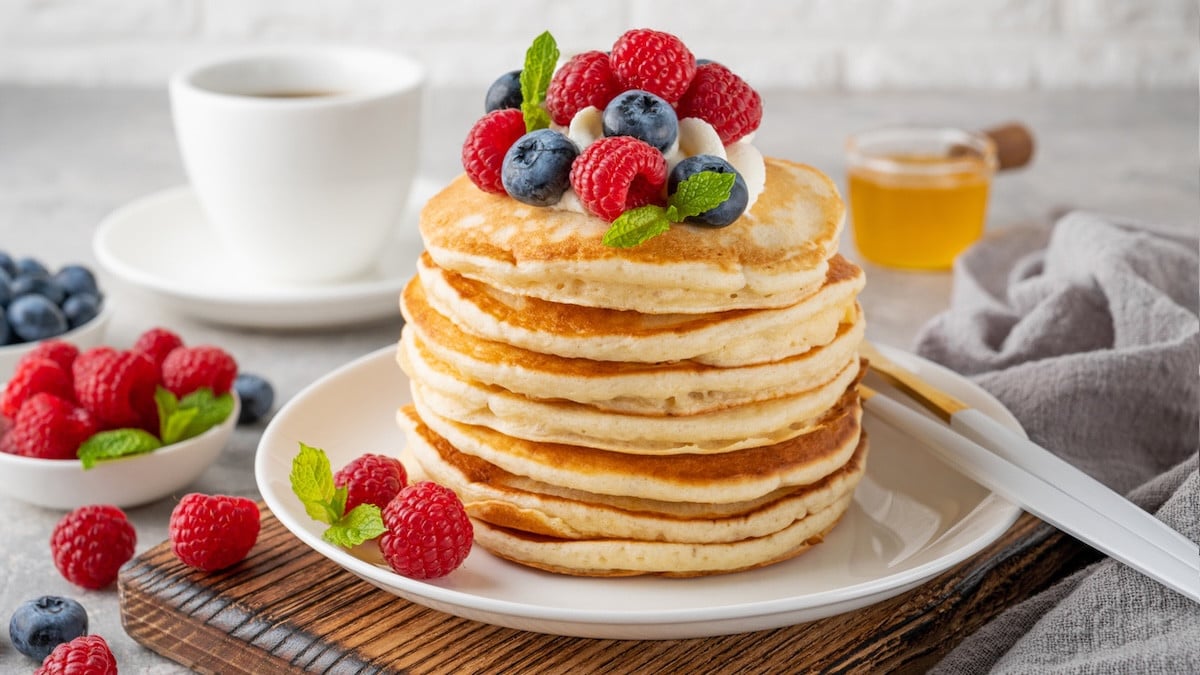 Vos nouveaux pancakes ultra-moelleux préférés pour le petit-déjeuner (la recette pour 4 personnes)