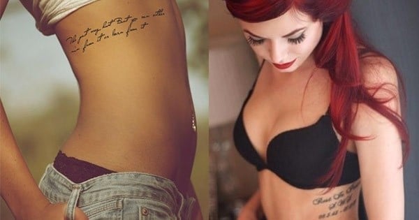 Mesdames, vous avez plus de quatre tatouages ? Vous avez sans aucun doute plus confiance en vous que les autres femmes !