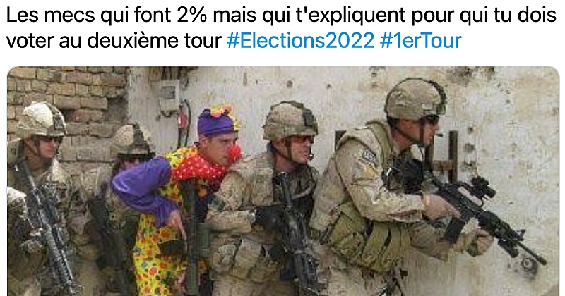 15 tweets les plus drôles sur le 1er tour de l'élection présidentielle
