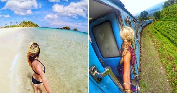 À 28 ans, elle a réalisé son rêve en faisant de ses voyages un métier. Les photos sont à couper le souffle !