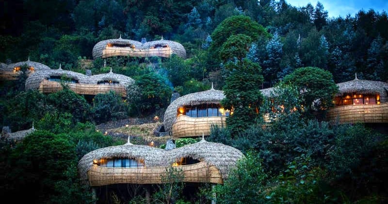 Rwanda : vivez une expérience unique en dormant dans de sublimes villas perchées à flanc de volcan