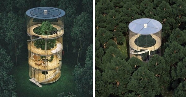 Vous rêvez de vivre dans un endroit calme et au milieu de nulle part ? Un architecte a imaginé la maison dont vous rêvez depuis toujours...