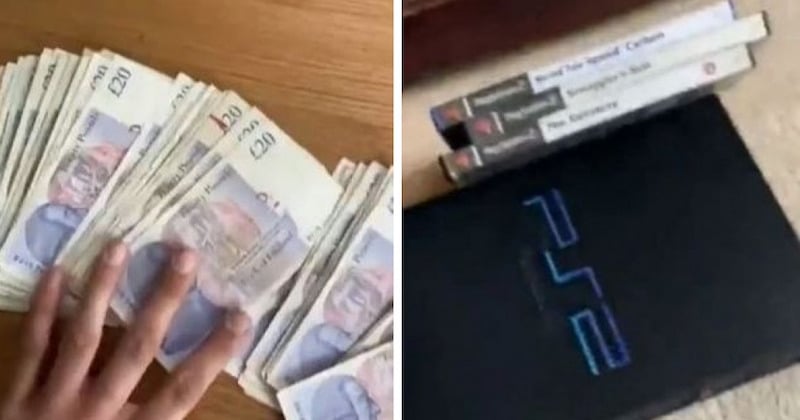 Royaume-Uni : il trouve une grosse liasse de billets cachée dans le boîtier d'un ancien jeu PlayStation 2 