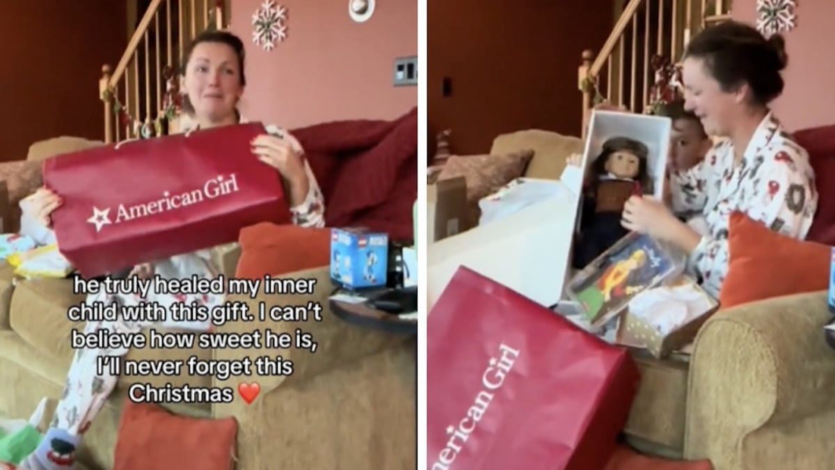 Cette maman fond en larmes en recevant le plus beau des cadeaux de Noël de la part de son fils de 8 ans