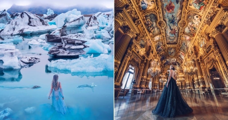 Kristina Makeeva, la blogueuse qui vous fait découvrir le monde grâce à ses robes extraordinaires