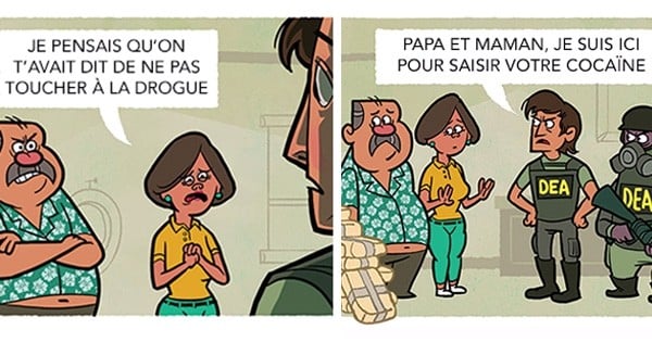 Voici 20 illustrations hilarantes aux fins inattendues qui vont vous faire la journée... On ne s'en remet pas tellement c'est drôle !