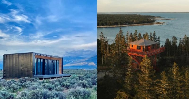 Ces 9 logements incroyables sont les plus demandés sur Airbnb et ils vont vous faire rêver