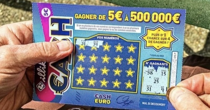 Côtes-d'Armor : Il achète un jeu à gratter à 10 euros et remporte 600.000  euros