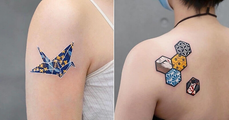 Découvrez les oeuvres en mode autocollants de ce tatoueur de talent