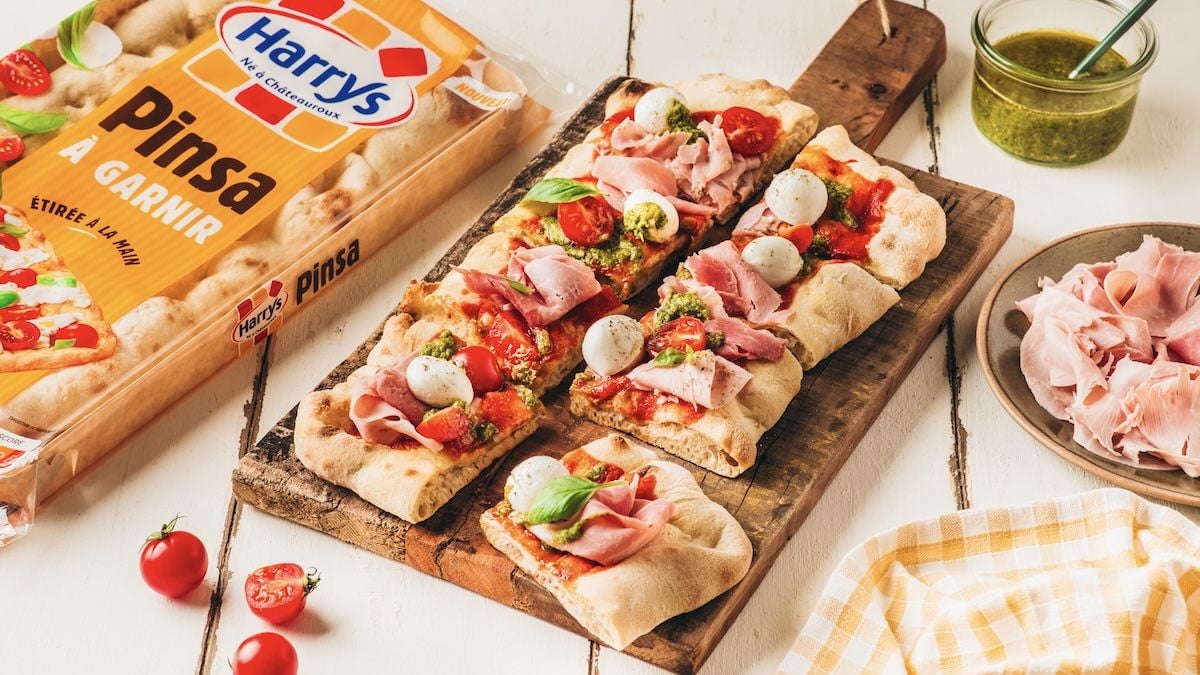 Harrys dévoile sa toute dernière innovation : la pinsa à garnir pour un pur moment de gourmandise !