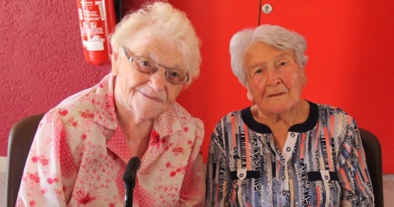 En Saône-et-Loire, deux amies d'enfance se retrouvent à 100 ans par surprise