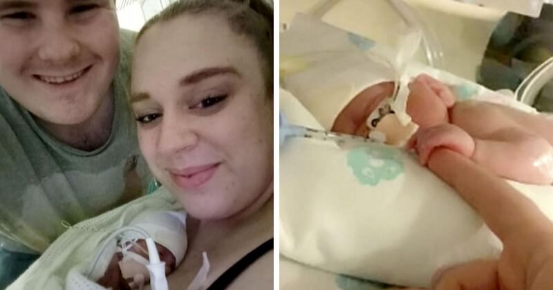 Ce bébé prématuré est un véritable miracle après avoir survécu à une septicémie et au Covid-19 en quelques semaines