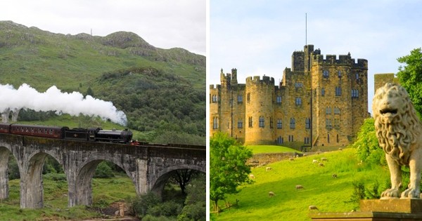 11 lieux magnifiques qui retracent la saga Harry Potter, le 6eme donne vraiment envie d'y aller...