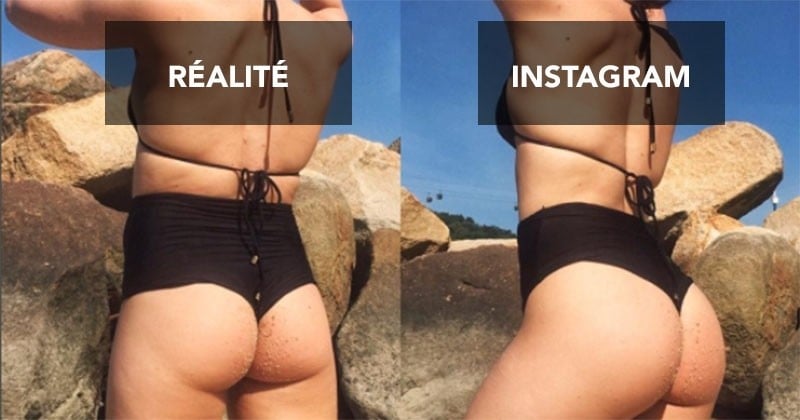Instagram vs Réalité, quand une blogueuse fitness dévoile l'envers du décor de ses plus belles photos