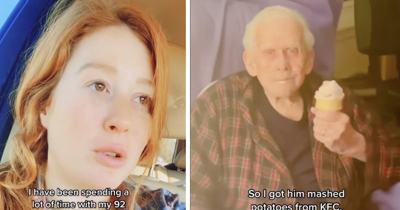 Cet échange émouvant entre une femme et son grand-père de 92 ans va vous faire fondre