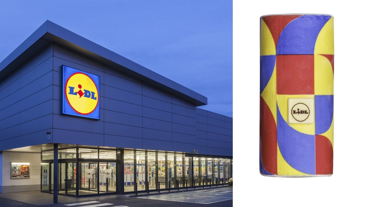 Lidl lance une bûche de Noël aux couleurs de la marque