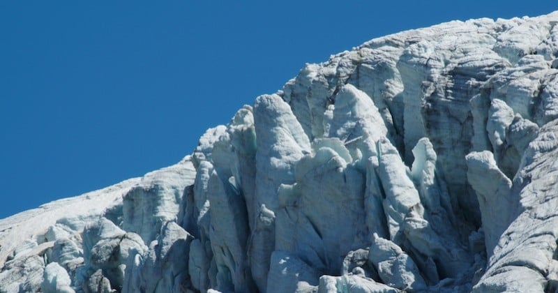 En Italie, un glacier du Mont Blanc menace de s'effondrer