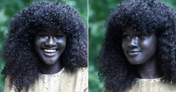 Voici Khoudia Diop, cette mannequin sénégalaise qui affole Internet grâce à sa couleur de peau unique