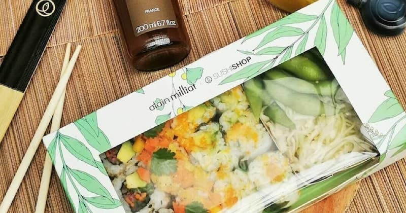 Sushi Shop et Alain Millat présentent une box qui ramène les beaux jours