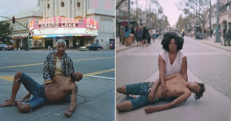 Un photographe met en scène des mères afro-américaines avec leur fils « décédé » dans leurs bras pour dénoncer les violences policières