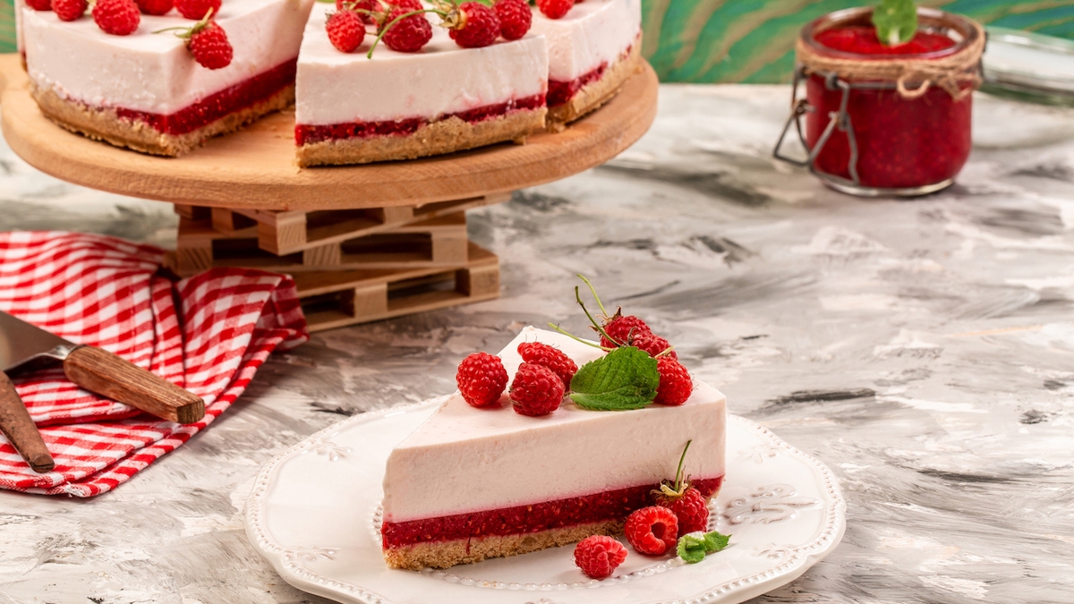 Impressionnez vos papilles avec le merveilleux bavarois aux framboises !