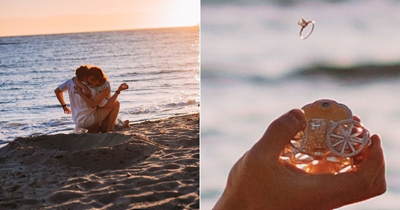 Pendant sa demande en mariage, un couple perd sa bague de fiançailles à 16 000 € dans le sable