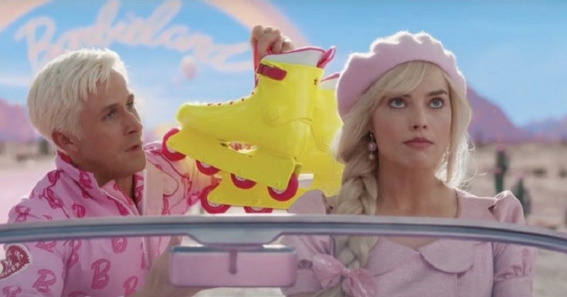 Barbie avec Margot Robbie et Ryan Gosling se dévoile dans un nouveau teaser fun et coloré 