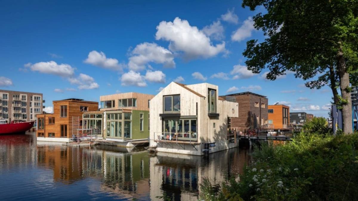 Ce pays a inventé des maisons flottantes révolutionnaires pour faire face aux crues