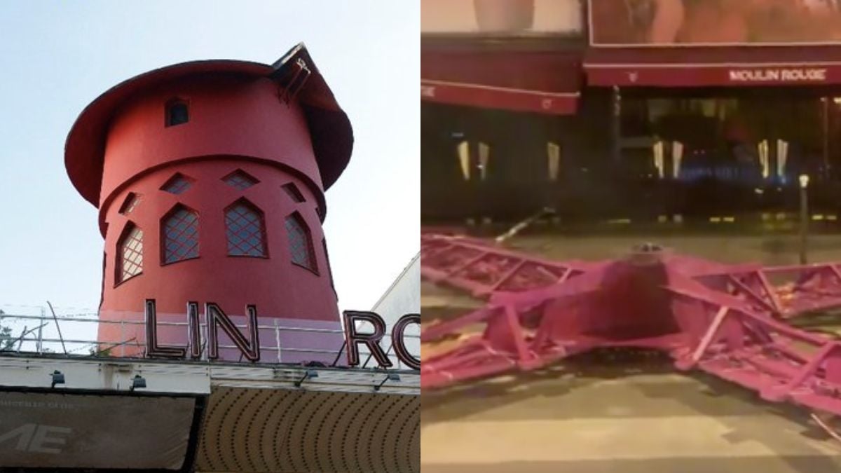 Les ailes du Moulin Rouge s'effondrent en pleine nuit, du jamais vu depuis la création du mythique cabaret