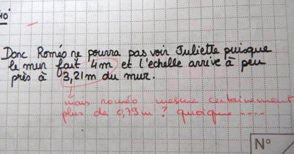 28 copies d'élèves hilarantes qui rivalisent d'imagination pour échapper aux réponses