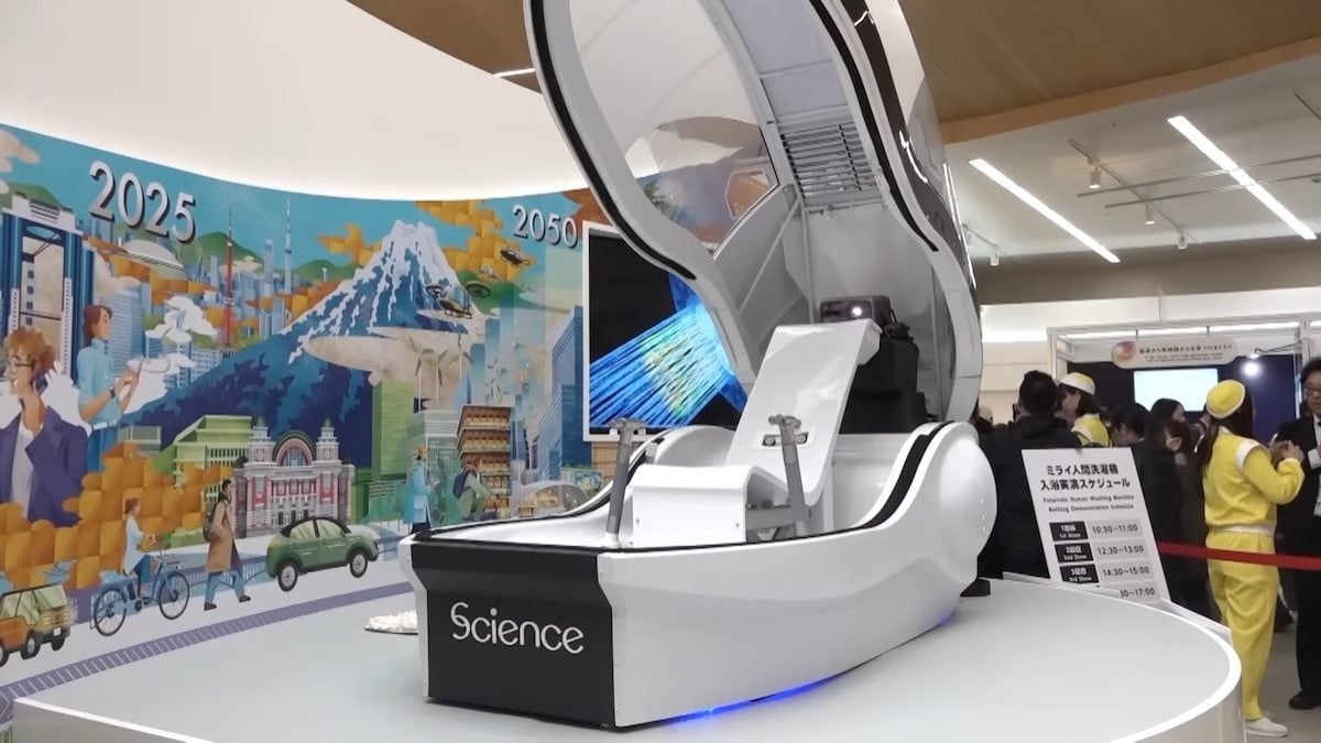 Cette capsule qui lave automatiquement une personne en 15 minutes pourrait remplacer la douche