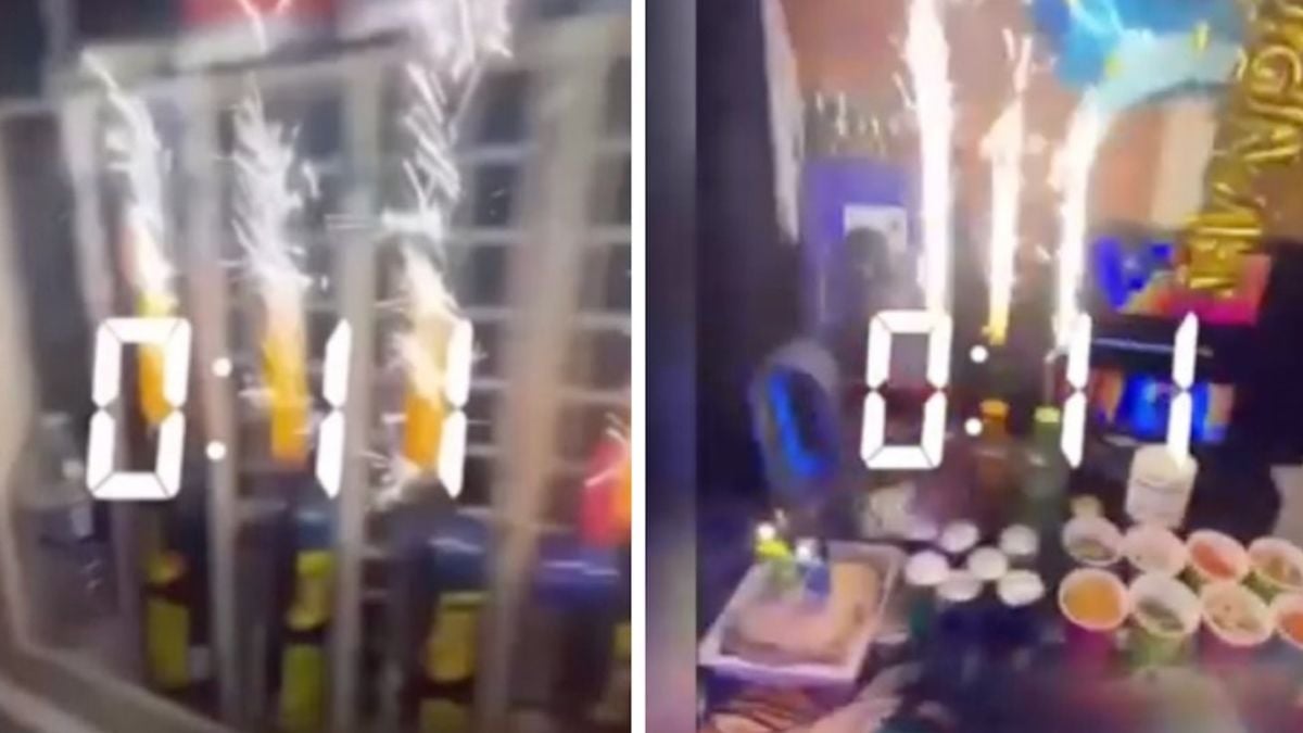 Gaz hilarant, bougies, ballons, gâteaux...Un détenu fête son anniversaire en prison et scandalise la toile 
