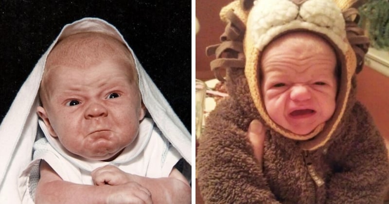 Les photos de ces nourrissons « vieux avant l'âge » valent le détour ! 