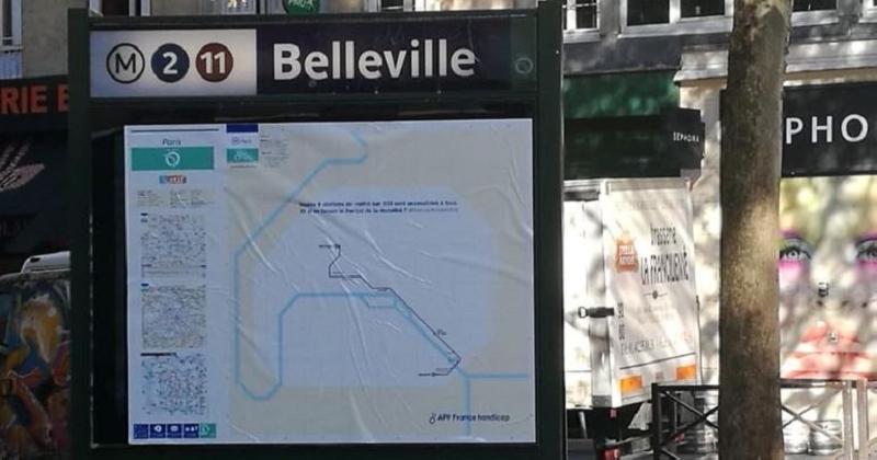 Mobilité : ce plan du métro parisien montre le peu de stations accessibles aux personnes handicapées