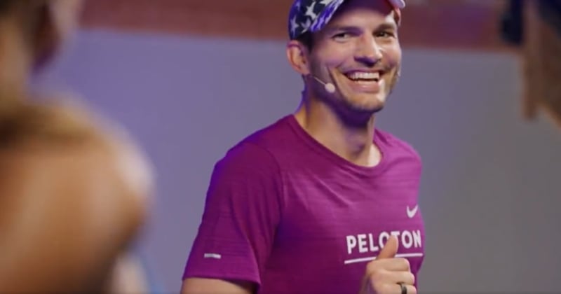Ashton Kutcher récolte 1 million de dollars pour une oeuvre caritative en courant le marathon de New York