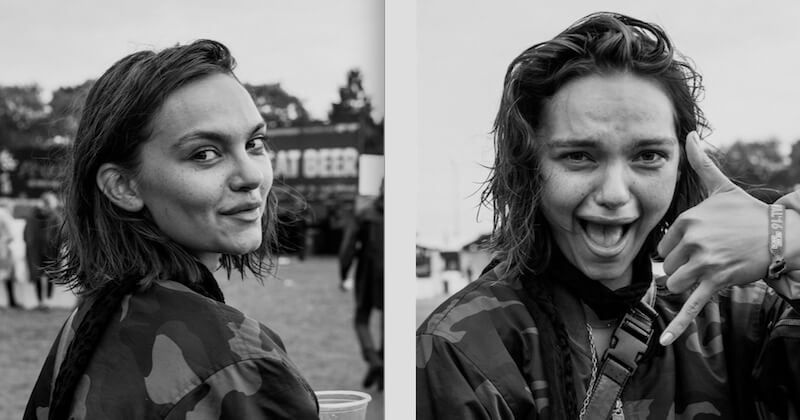 Une photographe tire des portraits d'inconnus avant et après les avoir embrassés