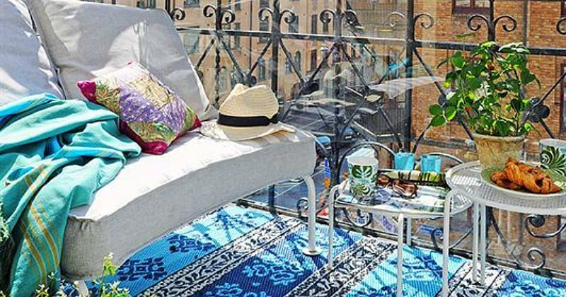 12 idées colorées pour décorer votre balcon dans le style « bohème chic »