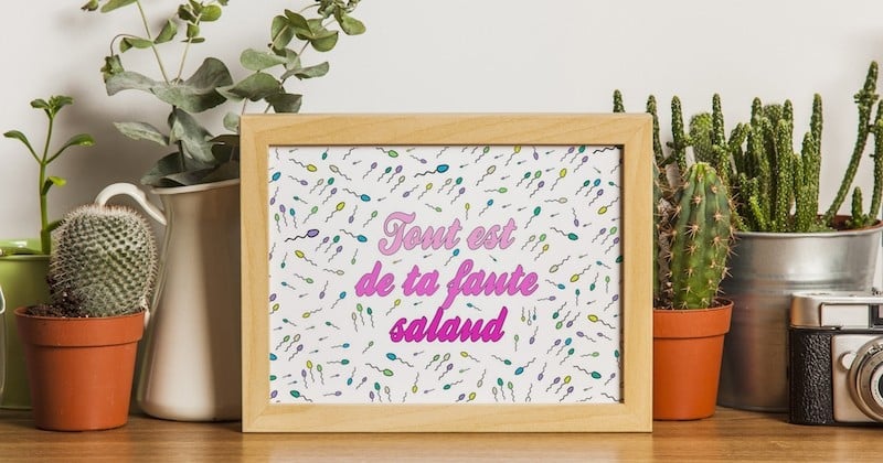 Pour rendre la grossesse plus supportable, le « Cahier à injures » à colorier devient « Fuck les nausées » avec des illustrations hilarantes