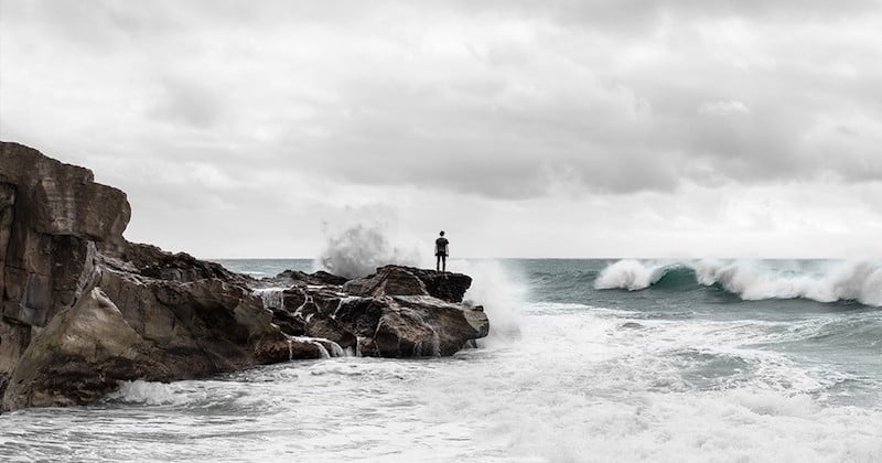 Ce photographe met en scène la grandeur de la nature face à la petitesse de l'être dans des paysages sublimes