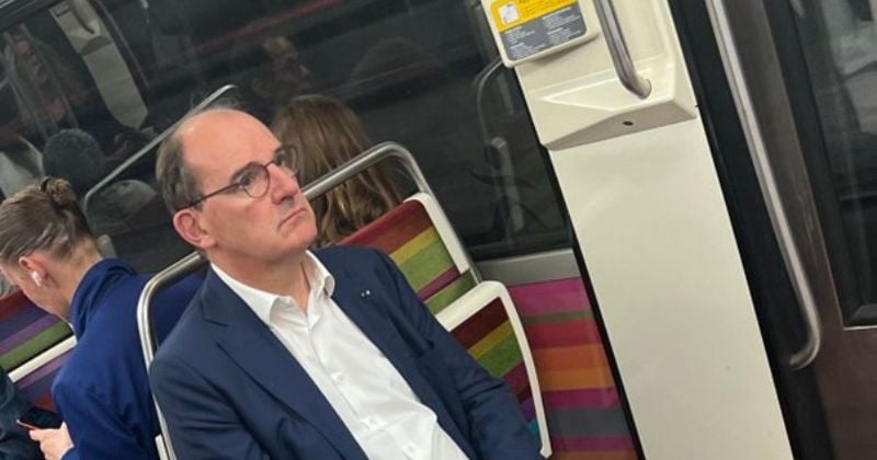 Cette photo virale de Jean Castex dans le métro est bien authentique et met en lumière sa nouvelle vie 