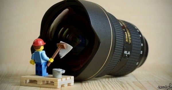 Voici des photographies de personnages Lego « en action » dans notre monde réel !