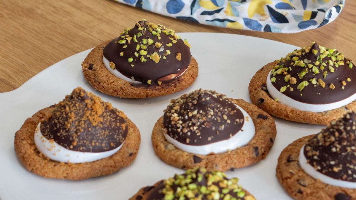 Mi-cookies, mi-guimauve, ces petites gourmandises sont 100% plaisir !