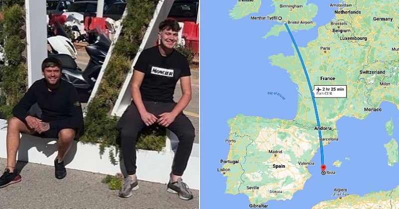 Sortis boire un verre tranquillement, ces deux Gallois ont fini dans un avion pour Ibiza