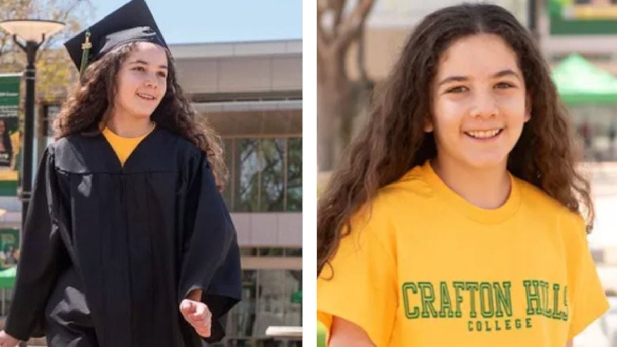 À seulement 11 ans, cette écolière a déjà deux diplômes universitaires et sait déjà quel métier elle rêve de faire