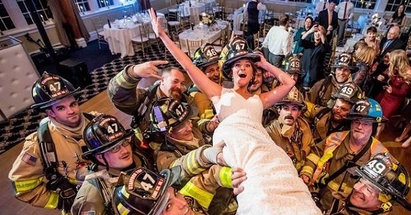Voici les photos du mariage le plus improbable de l'année... qui a failli ne jamais avoir lieu