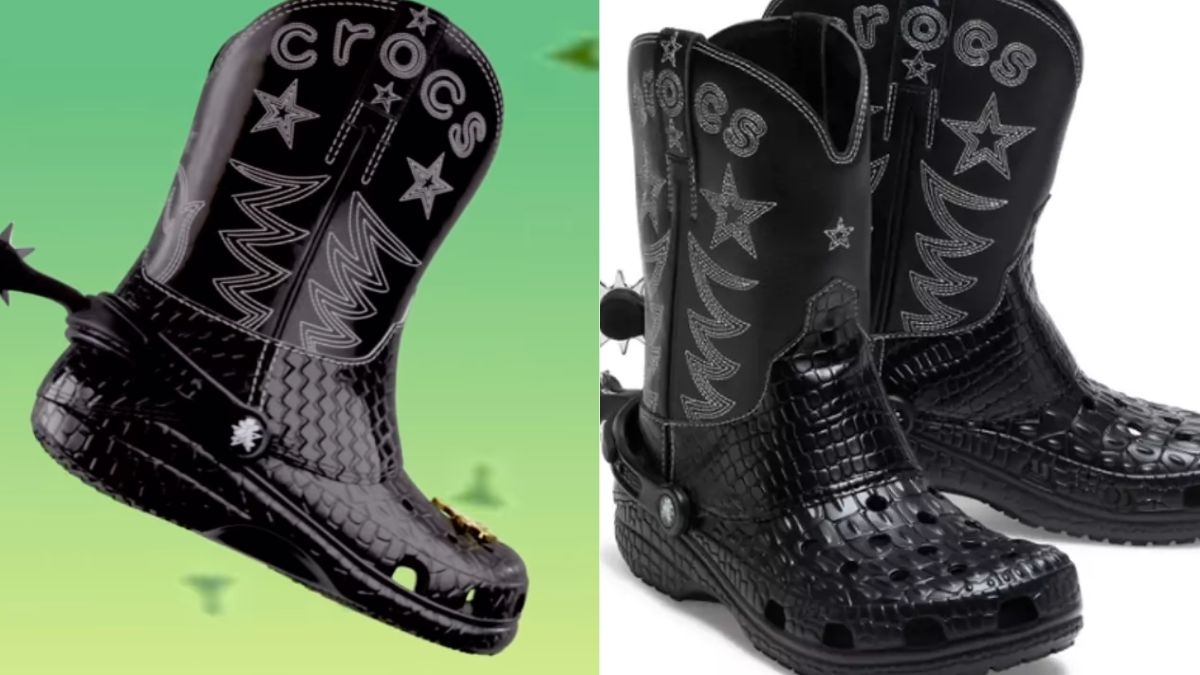 Crocs dévoile une nouvelle paire de chaussures de cow-boy et fait le buzz