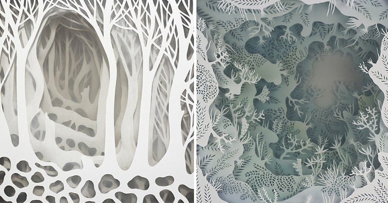 Regardez de plus près : cette artiste italienne fait des sculptures 3D... en papier ! Et c'est visuellement bluffant