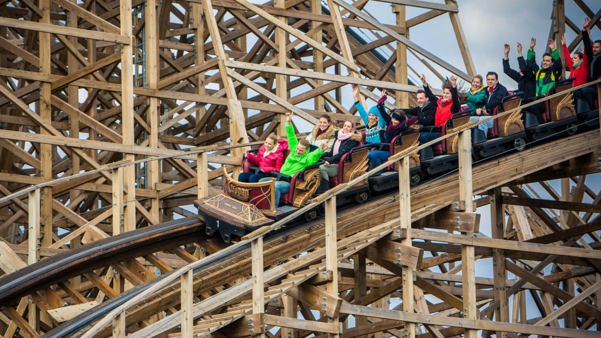 L'attraction Wodan à Europa-Park