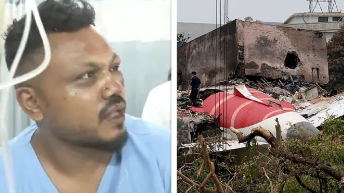 Crash Air India : le seul survivant n'est pas encore rentré chez lui car il a trop peur de prendre l'avion